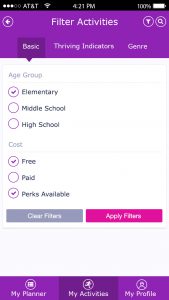 Custom mobile application