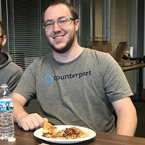 Dan in his Counterpart tee.