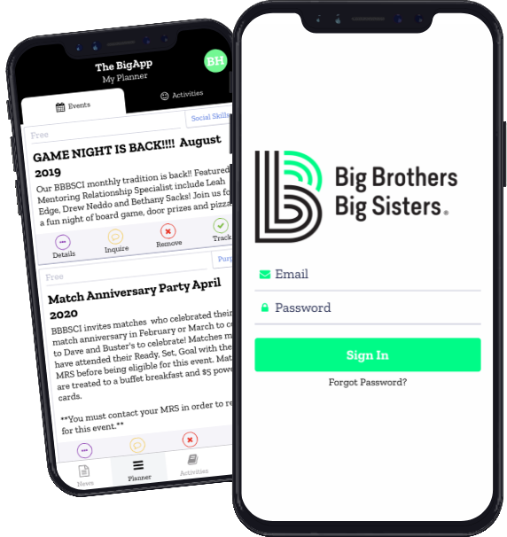 Big Brothers Big Sisters Technology Solution: The Big App