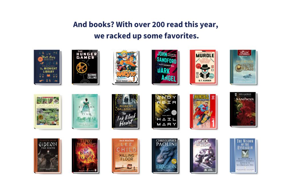 Counterpart's 2023 Favorite books